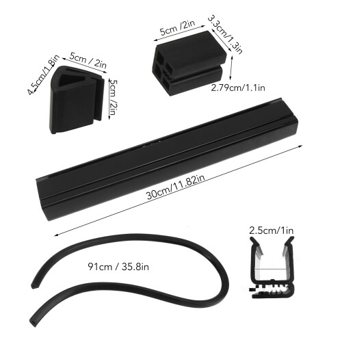 G29 Driver 2 2017+ Windschutzscheibenclip-Kit Kunststoff 1
