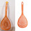 Plastik-Siebkelle 34,5x13,5 cm Orange 7