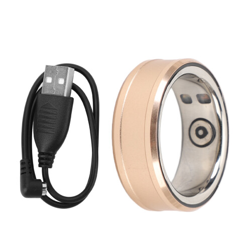Smart Health Ring 18 mAh, Ringgröße 23, Edelstahl 1