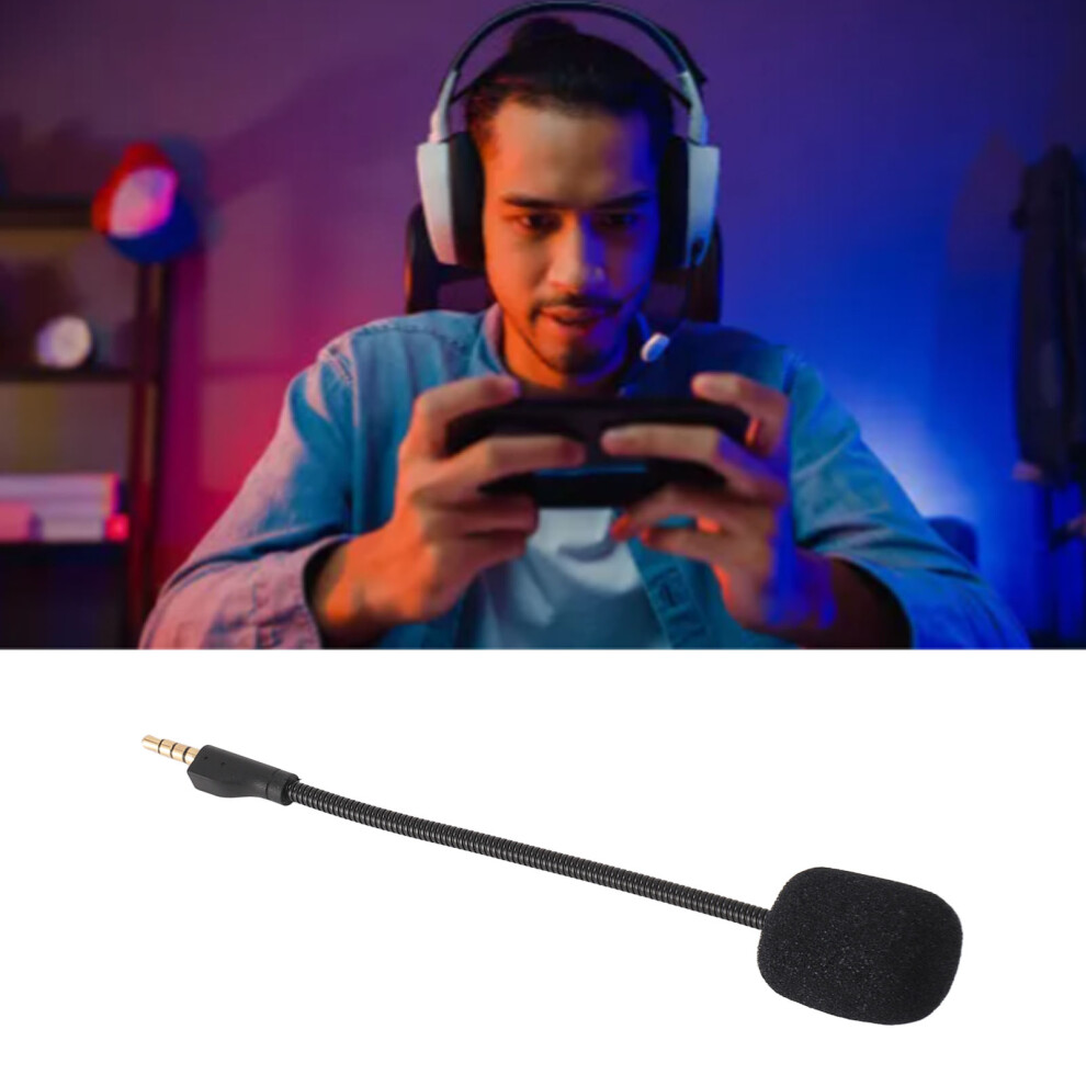 Replacement Game Mic Noise Reduction Detachable Game Boom Microphone With Foam For Steelseries Arctisâ 7641314182650