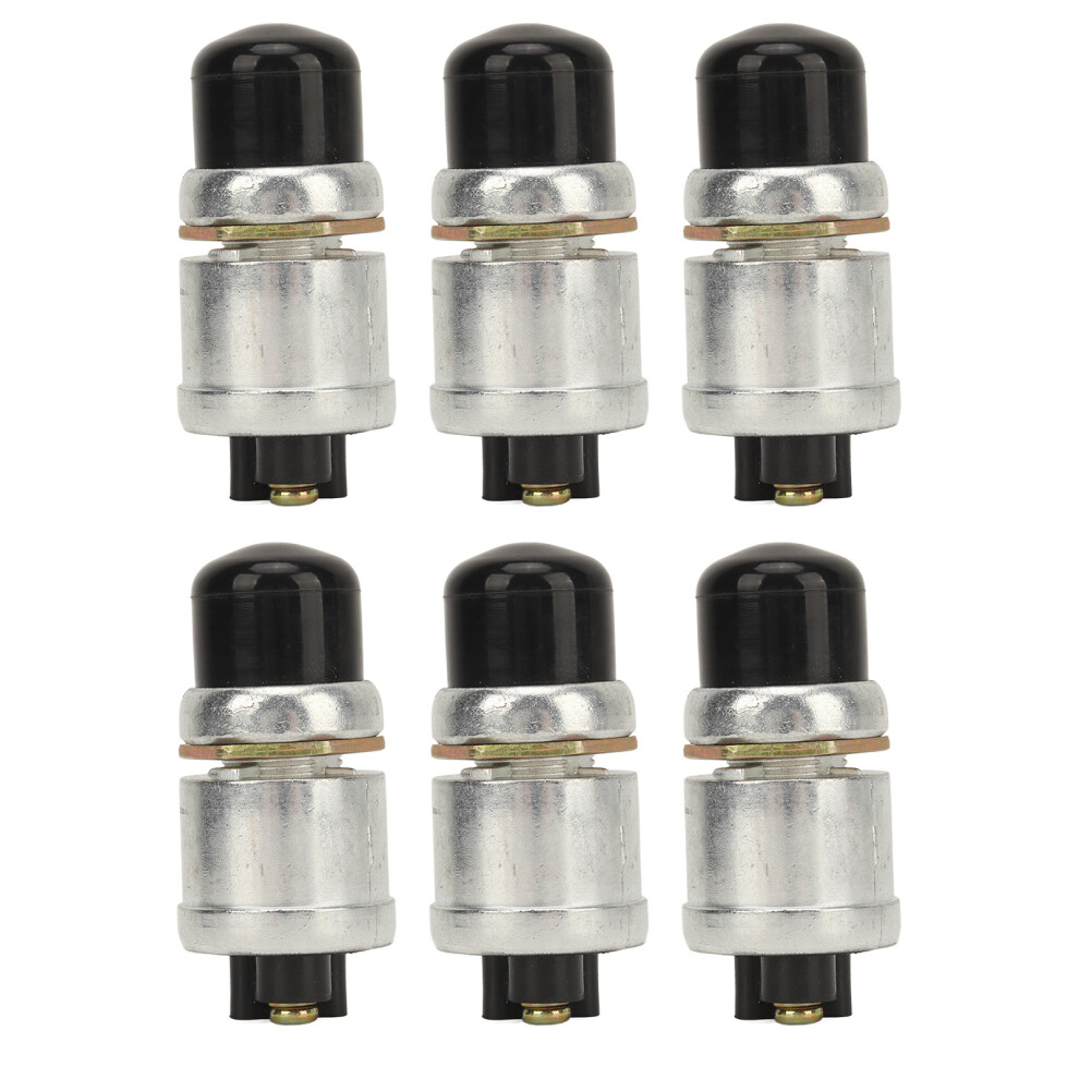 6 Set Push Start Button Switch Kit Waterproof Fast Response Momentary Push Button Switch For Vehicle Rv Ship Yacht Atv Dc12v 6951314183139