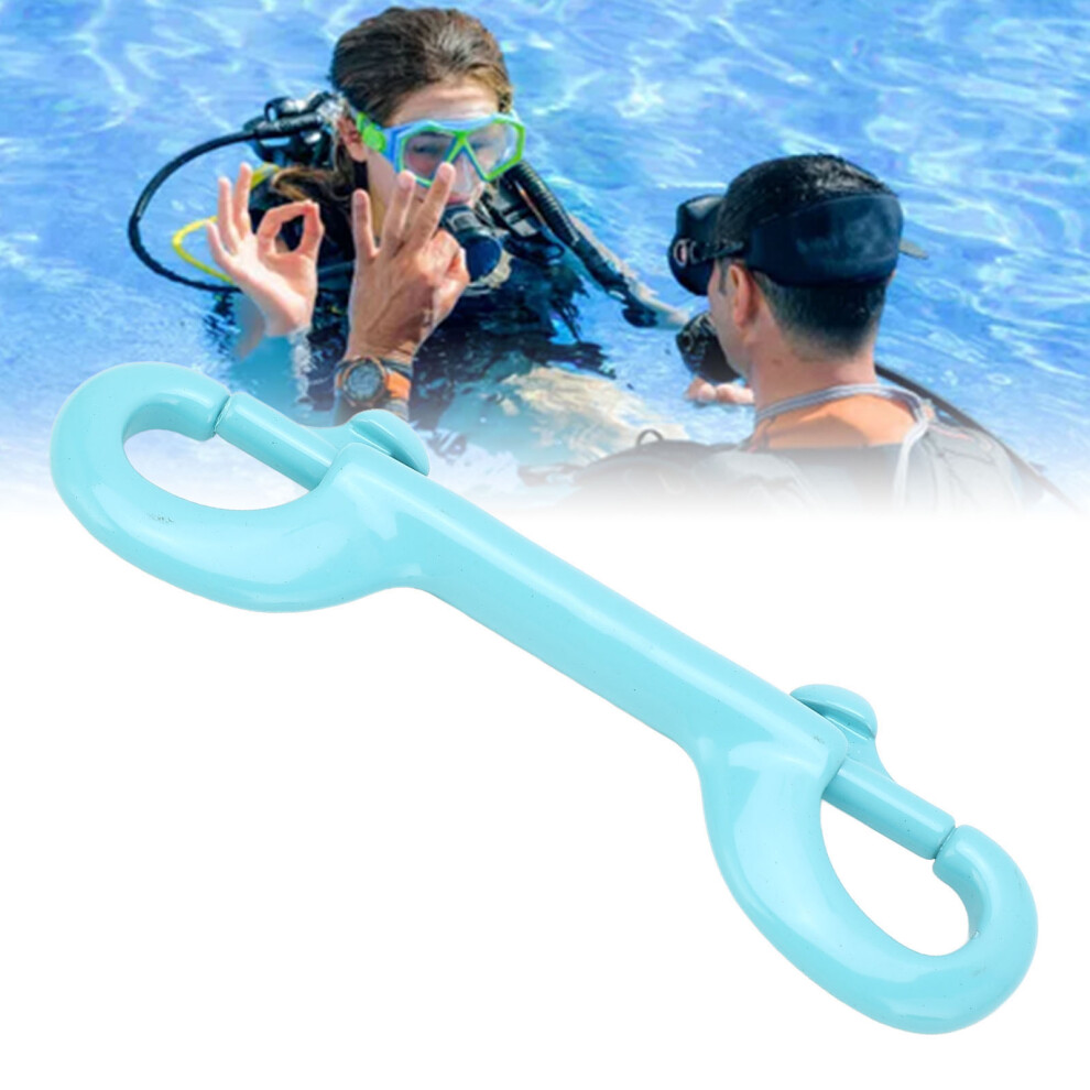 Double Ended Bolt Snap Hook 100Mm 316 Stainless Steel Marine Grade Trigger Chain Clips For Underwater Scuba Diving Lake Blue 4111314185393