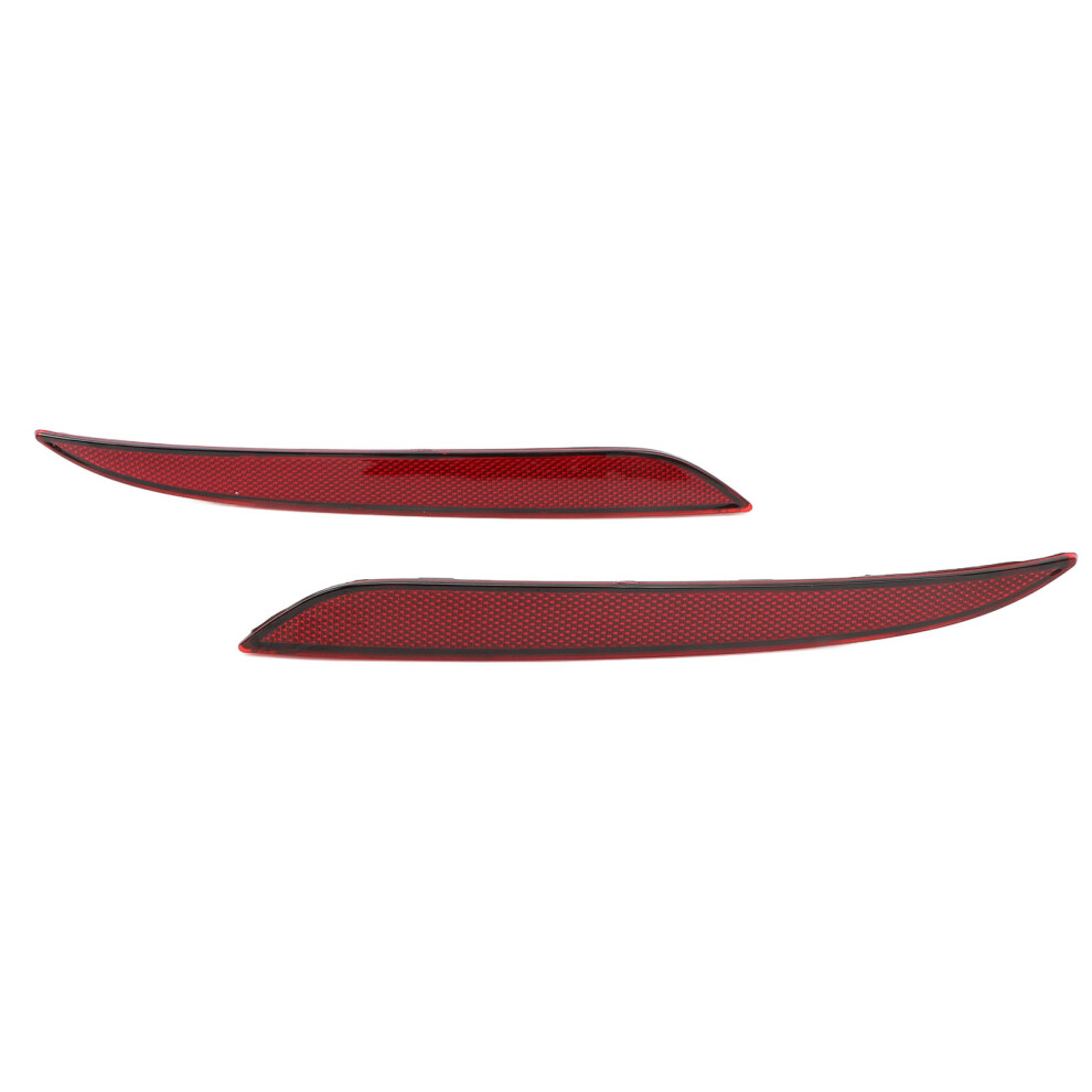1 Pair Rear Bumper Reflector 1077406Â00ÂF Rear Bumper Reflector Lens Replacement For Tesla Model 3 2017 To 2023 Red 3191314186027