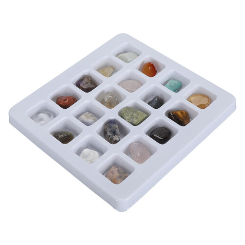 Gesteins-Sammelkit 20 Stück gemischte Farben Set 3