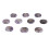 10-teiliges Runenstein-Set, Lapislazuli, Größenvariante 14