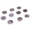 10-teiliges Runenstein-Set, Lapislazuli, Größenvariante 16