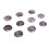 10-teiliges Runenstein-Set, Lapislazuli, Größenvariante 6