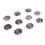 10-teiliges Runenstein-Set, Lapislazuli, Größenvariante 11