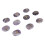 10-teiliges Runenstein-Set, Lapislazuli, Größenvariante 1