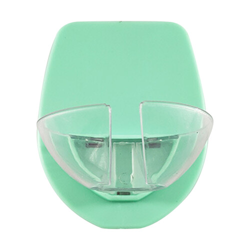 Grüner ABS-Wandhalter für Weingläser, selbstklebend, 40 g 1