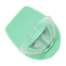 Grüner ABS-Wandhalter für Weingläser, selbstklebend, 40 g