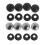 8pcs Fasteners Caps License Plate Frame Screw Nut Covers Adapter Banmo 21