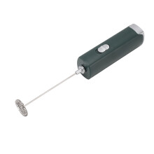 Elektrischer Milchaufschäumer dunkelgrün 35x214mm 2xAA