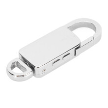 S20 Plus 8GB Aluminium Sprachaufzeichner Schlüsselanhänger