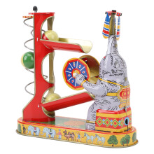 Aufzieh-Elefant-Spielzeug aus Eisen, 366 g/12,9 oz Nostalgisch