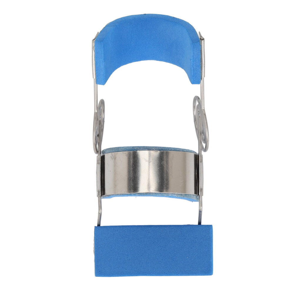 Blue Finger Extension Splint Training Device Adjustable Coil Spring Finger Joint Correcting Straightening Fixation Splint M