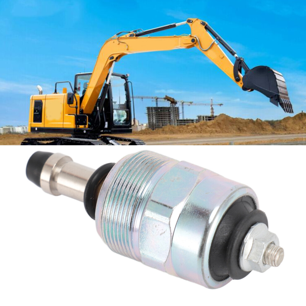 Fuel Shut Off Solenoid Valve Engine Stop Flameout Shutdown Tool For Isuzu Excavator 12V 7901314200823
