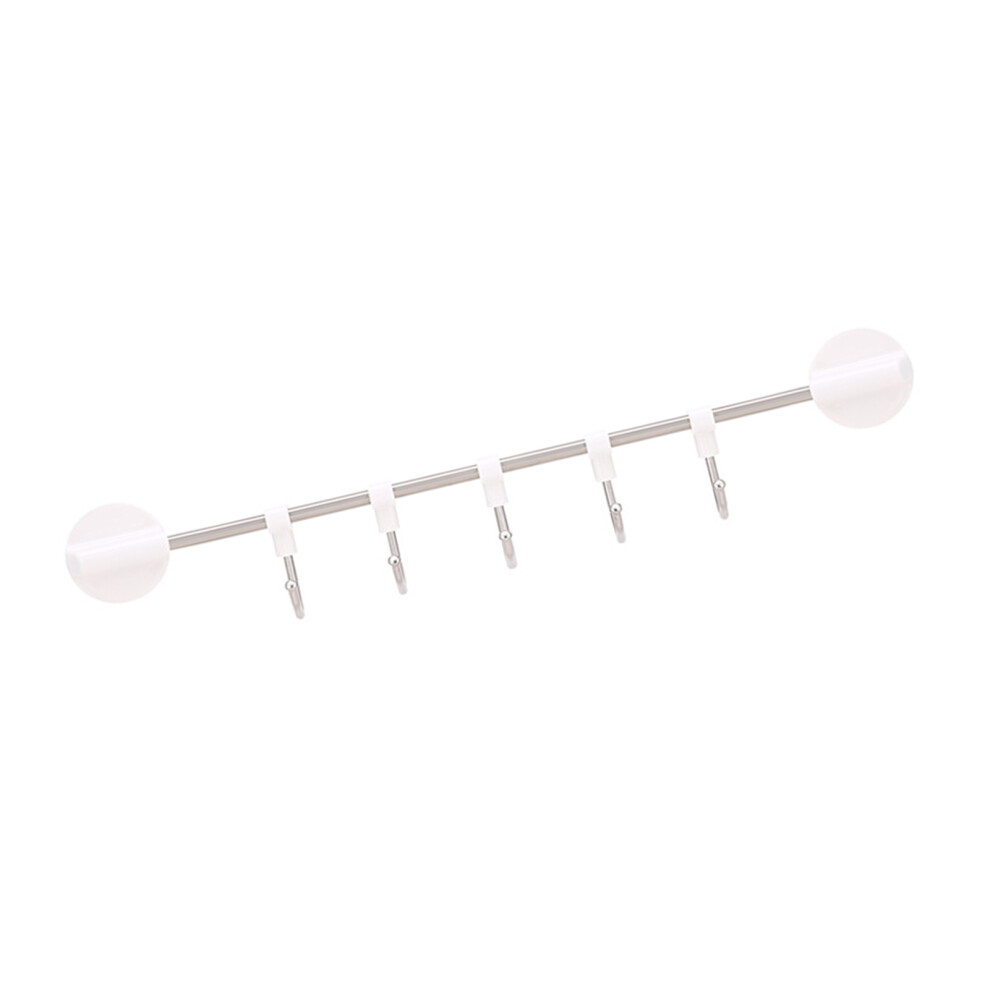 Wall Mounted Hook Rack Strong Adhesive Versatile Punch Free Hook Hanger Rack for Home Kitchen Bathroom-image-OPC-PHQSTVJ-NEW