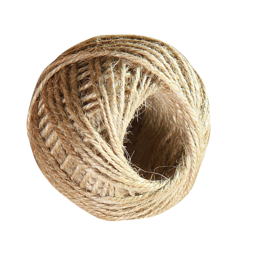 Jute String Rope Multifunctional Vintage Plant Fibre Twine String For Diy Handcraft 4941314203021