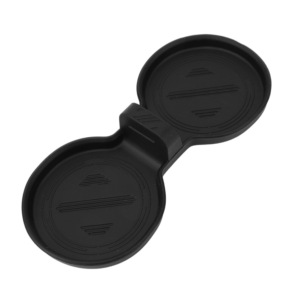 Cup Holder Coaster Insert Silicone Anti Slip Elastic Coaster Cup Mat Replacement For Tesla Model 3 2023 To 2024 4671314205151