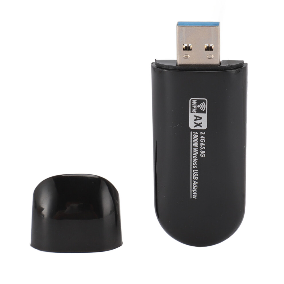 Usb3.0 Wifi 6 Adapter Ax1800m 2.4Ghz 5.8Ghz High Speed Wifi Adapter For Windows 11 10 For Android For Linux For Ios 7891314206171