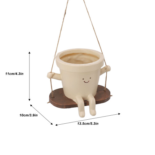 Swing Face Pflanztopf 13,5  10  11 cm 285 g 1