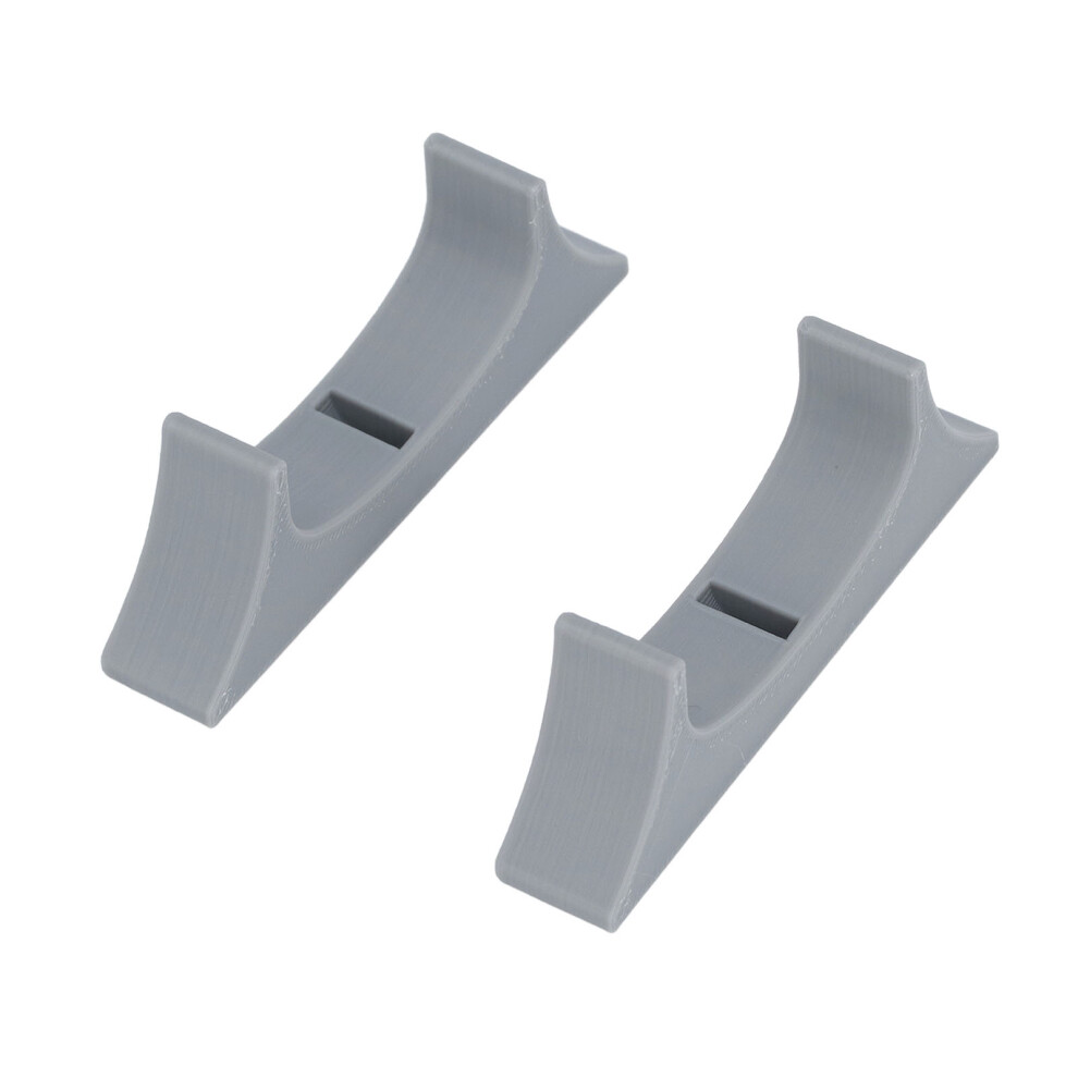 Console Holder Vertical Stand For Wii U Prevent Slip Stable 3D Printed Horizontal Stand Cooling Bracket For Wii U Console Gray 3491314206962