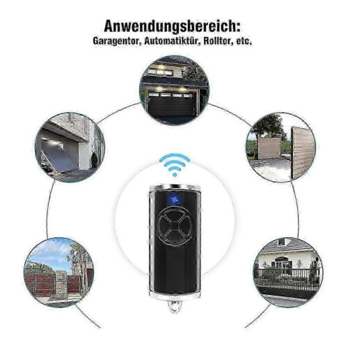 2Pack 868MHz Garage Door Opener Replacement for Handheld Transmitter -4-868-BS 2