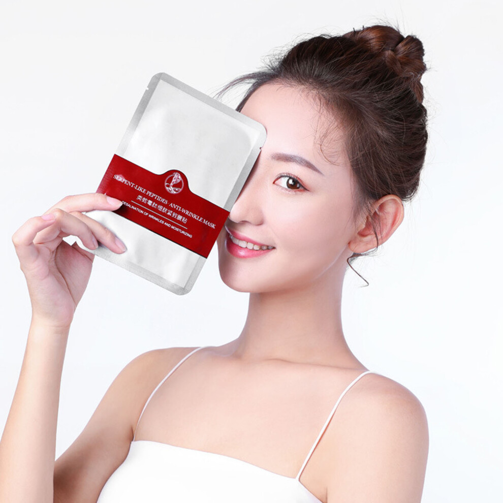 10Pcs Face Wrinkle Patch 3g Firming Moisturizing Nasolabial Folds Patch for Woman for Home Travel