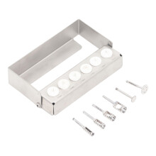 6-teiliges Zahn-Trepanbohrer-Set 4-10mm Metall-Bur-Set