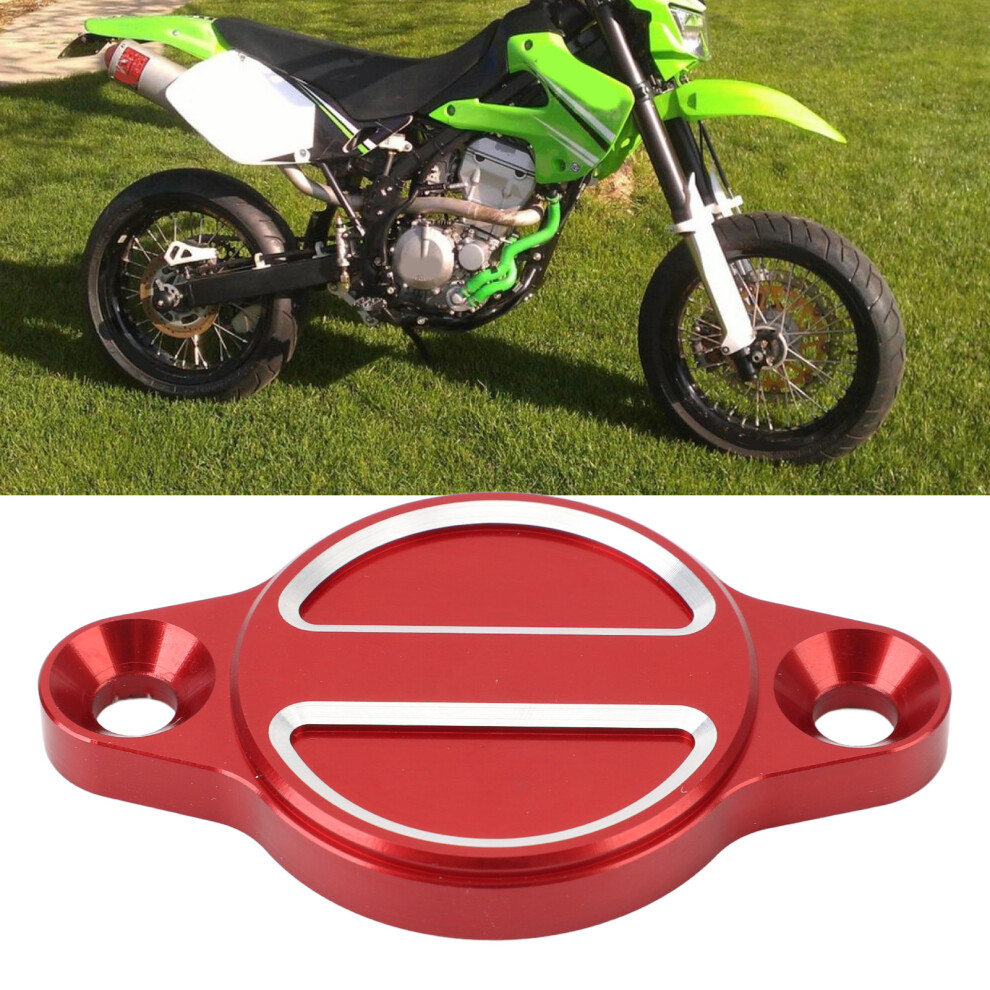 Motorcycle Oil Filter Cap Cnc 6063 Aluminum Alloy High Strength Replacement For Ducati Multistrada Monster Supersport Red 5031314211498