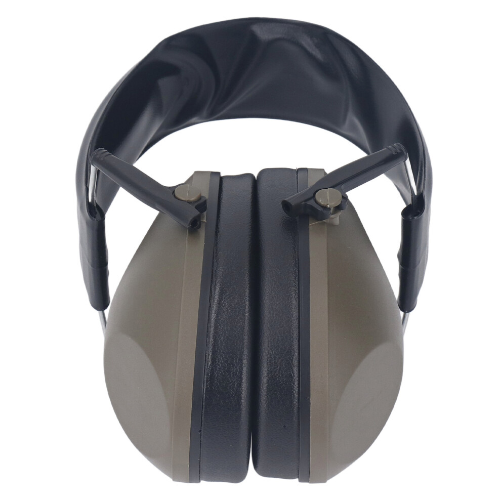 Noise Reduction Safety Ear Muffs Hearing Protection Earmuffs Foldable Sound Protection Headphones Comfortable Ear Defenders Green 9351314214982
