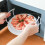 Mikrowellen-Heiztablettenträger Rundes Dampfgarrost 6