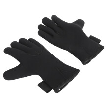 Schwarze 5mm Neopren-Tauchhandschuhe kratzfest S-XL