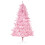 Homcom HOMCOM 6FT Artificial Christmas Tree w/ Automatic Open for Home Party Pink 8