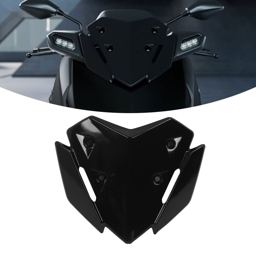 Motorcycle Windshield Windscreen Screen Protector Air Flow Wind Deflectors For Xmax 125 250 300 Black 8471314228336