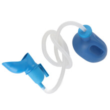bettlägeriges Urinal 2000 ml langer Schlauch PE Unisex