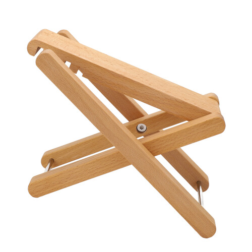 Guitar Foot Rest Adjustable Height 4 Position Foldable Solid Wood Foot Stool for Performance Practice