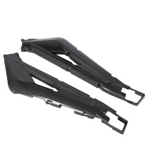 Rear Swingarm Cover ABS Carbon Fiber Grain Enhanced Protection Replacement for SUR‑RON Light Bee X S