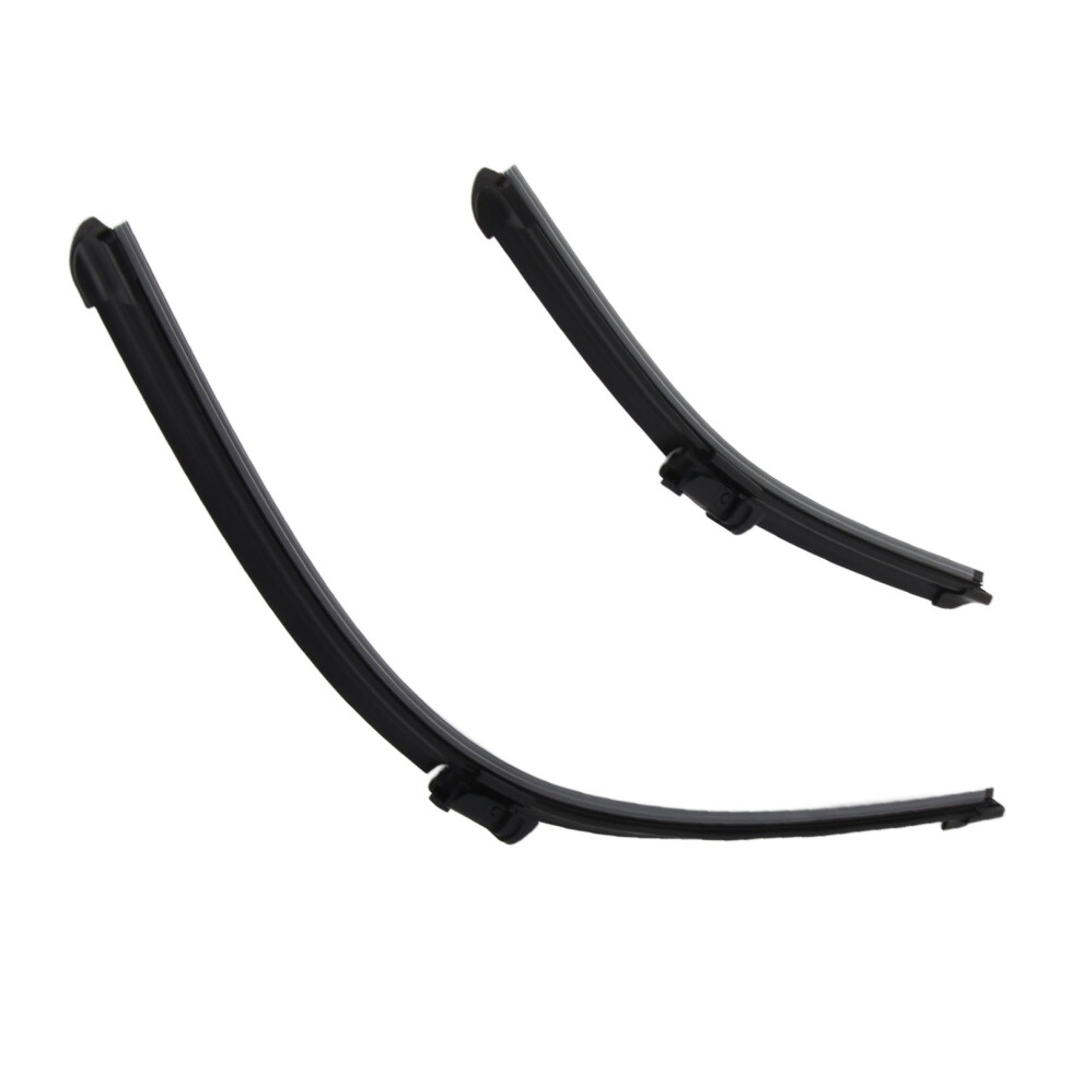 Front Windscreen Wiper Blades Soft Rubber High Efficiency Windshield Brushes Rain Wipers Replacement For Fiat 500 2007 To 2023 8051314237004