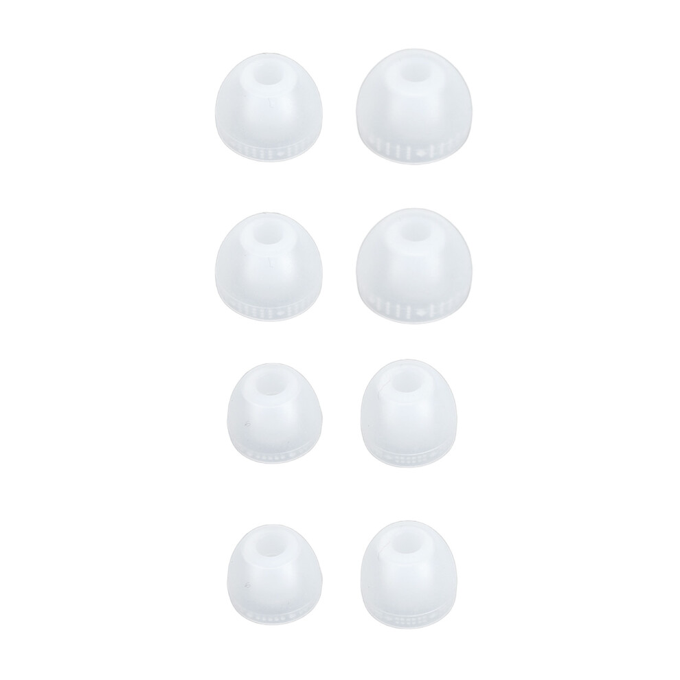 Replacement Earbuds Tips Silicone 4 Sizes Noise Cancelling Comfortable Ear Tips Ear Cap For Inner Hole 4.0Â5.5Mm Earbuds 9491314237861