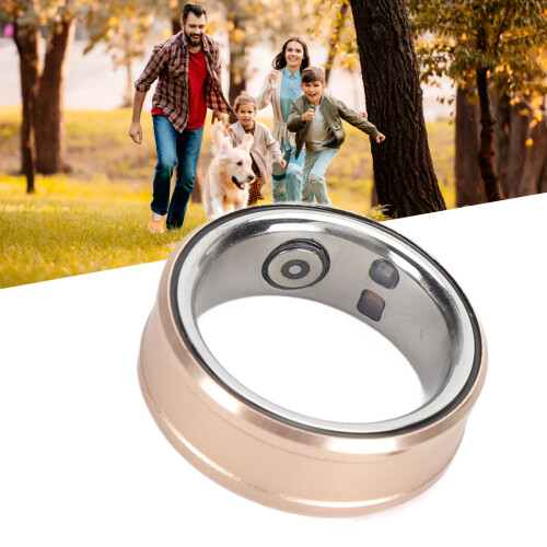 BT5.1 Smart Ring 18mAh IP68 Schwarz 75g Tracker