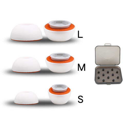 Silikon-MemoryFoam-Ohrtipps für iOS-Ohrhörer Pro 2
