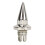 Felgen-Rivetenmutter 25 Stück ABS-Silber für Rivets 12