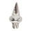 Felgen-Rivetenmutter 25 Stück ABS-Silber für Rivets 7