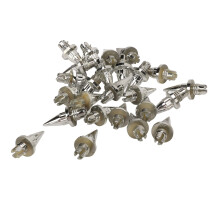 Felgen-Rivetenmutter 25 Stück ABS-Silber für Rivets