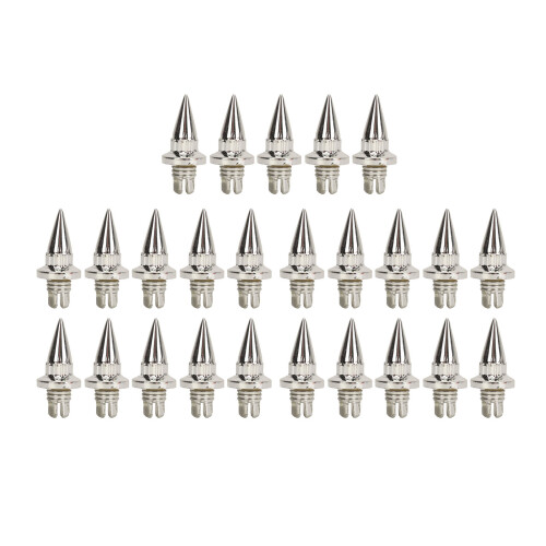 Felgen-Rivetenmutter 25 Stück ABS-Silber für Rivets 2
