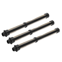 10 Stück Airless-Spritzpistolenfilter 60 Maschen Schwarz