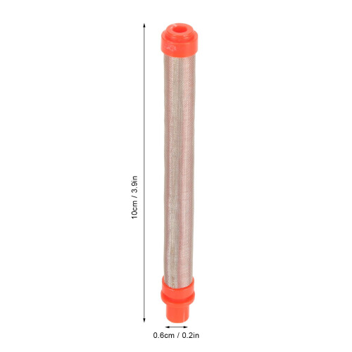 10 Stück Airless-Spritzpistolenfilter 200 Maschen Rot 1