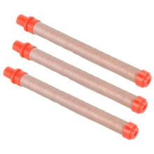 10 Stück Airless-Spritzpistolenfilter 200 Maschen Rot